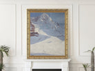 Switzerland in Winter (The Monk) (1913), John Lavery