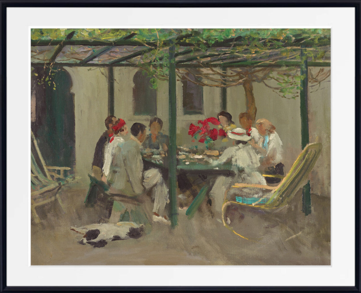 Tea at Palm Springs, John Lavery