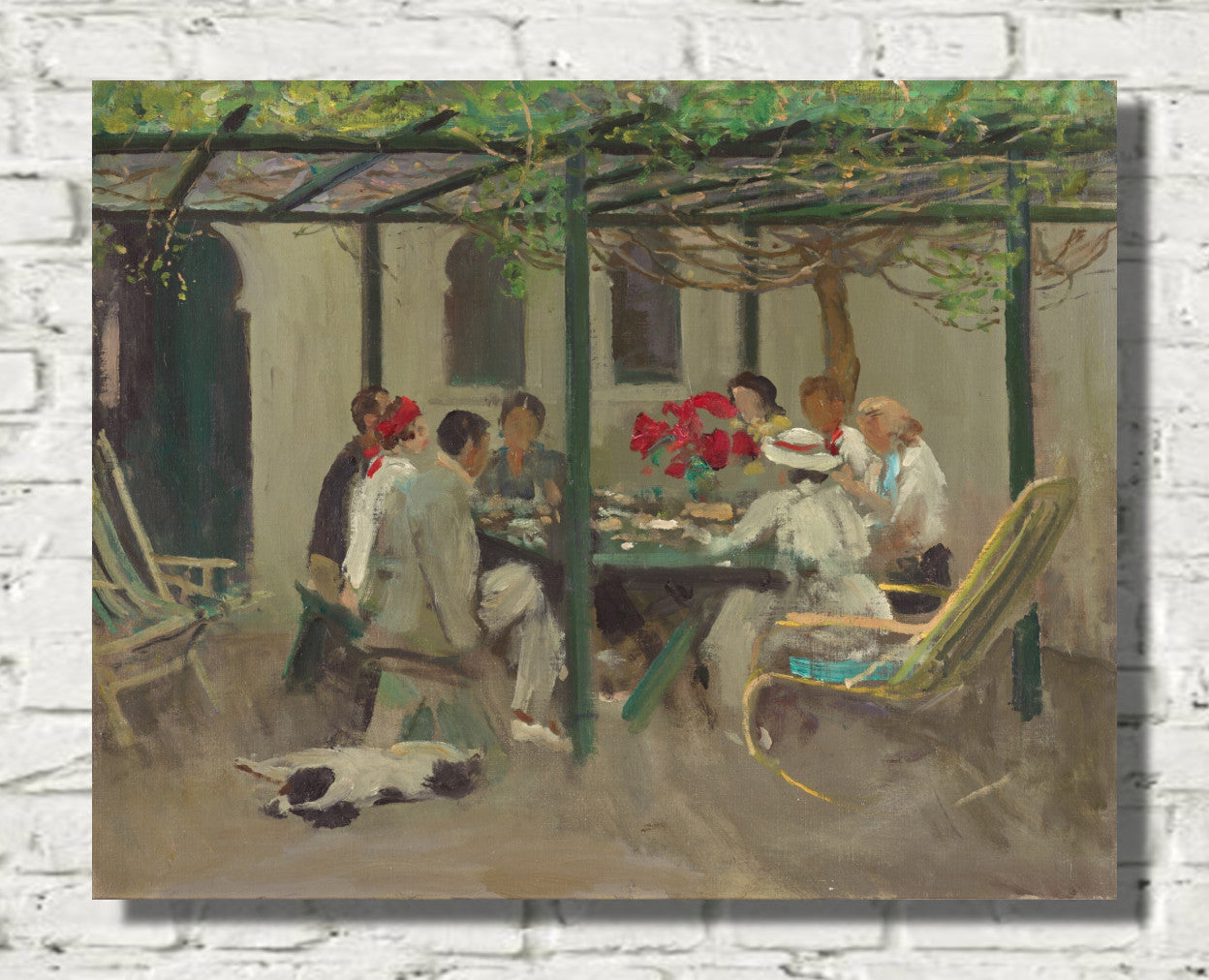 Tea at Palm Springs, John Lavery
