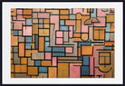 Piet Mondrian Abstract Fine Art Print, Tableau 3