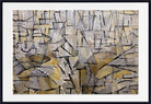 Piet Mondrian Abstract Fine Art Print, Tableau 4