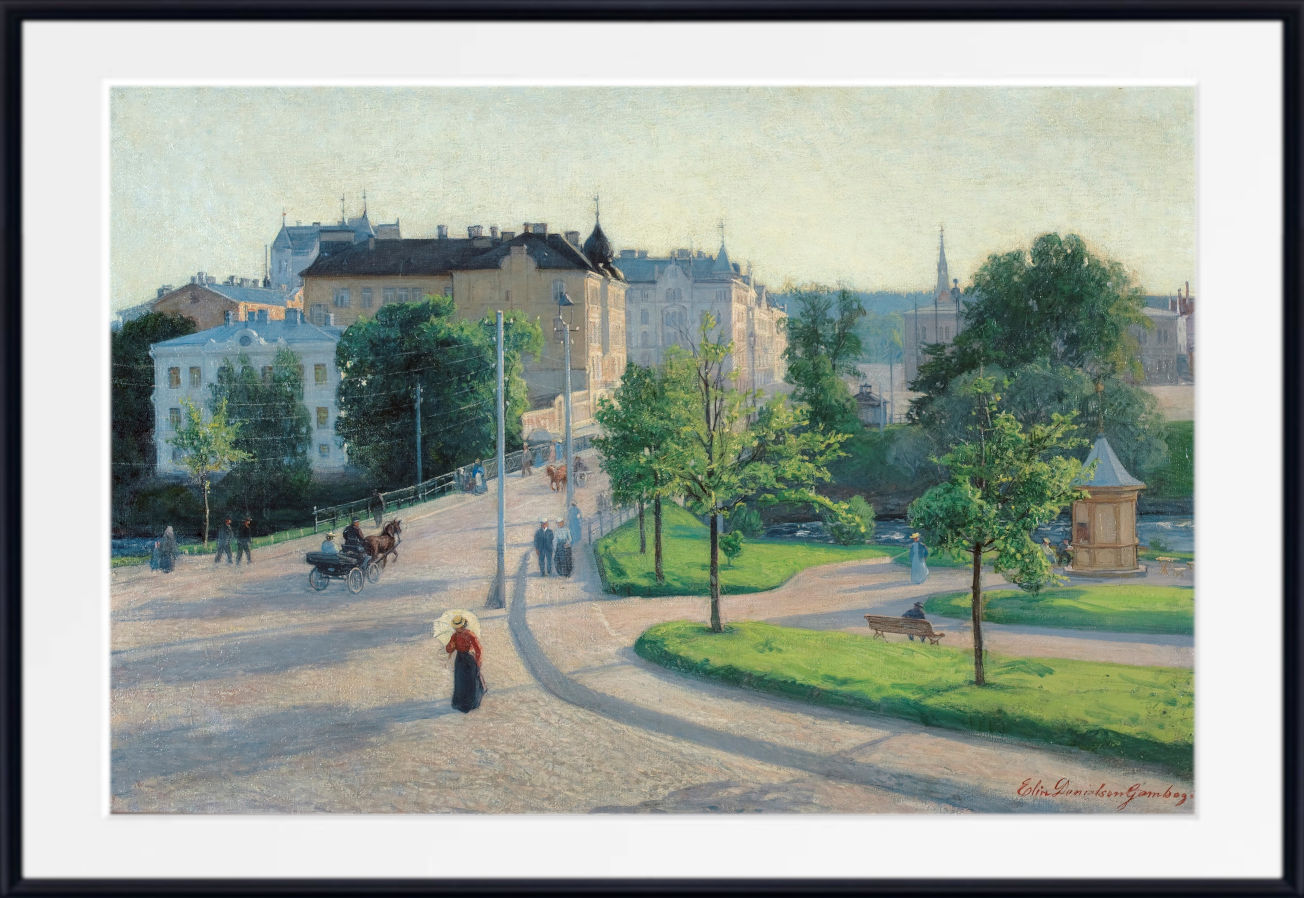 Elin Danielson-Gambogi Fine Art Print: Tammerkoski Bridge