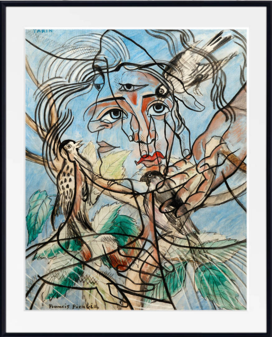 Francis Picabia Print, Tarin (Transparencies Series)
