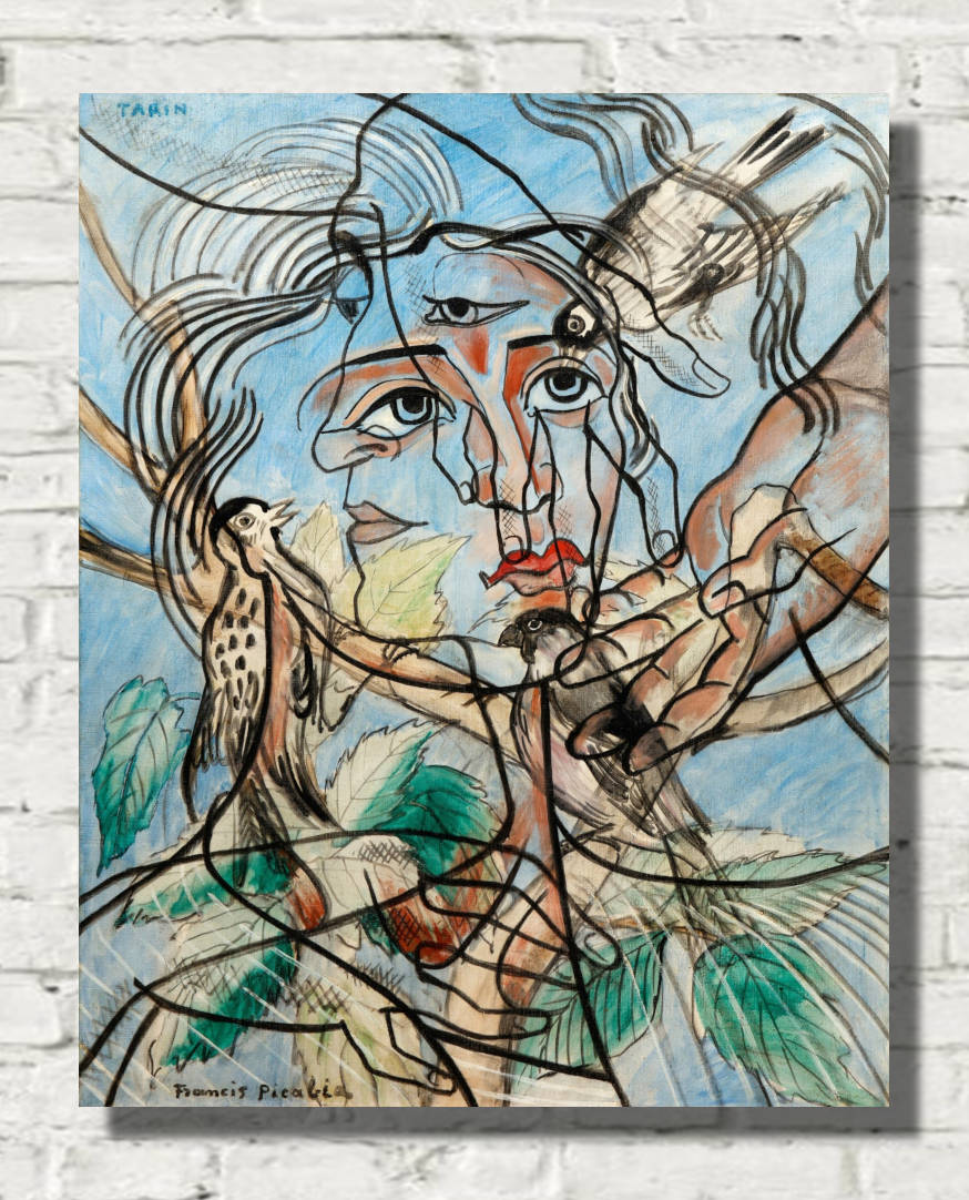 Francis Picabia Print, Tarin (Transparencies Series)