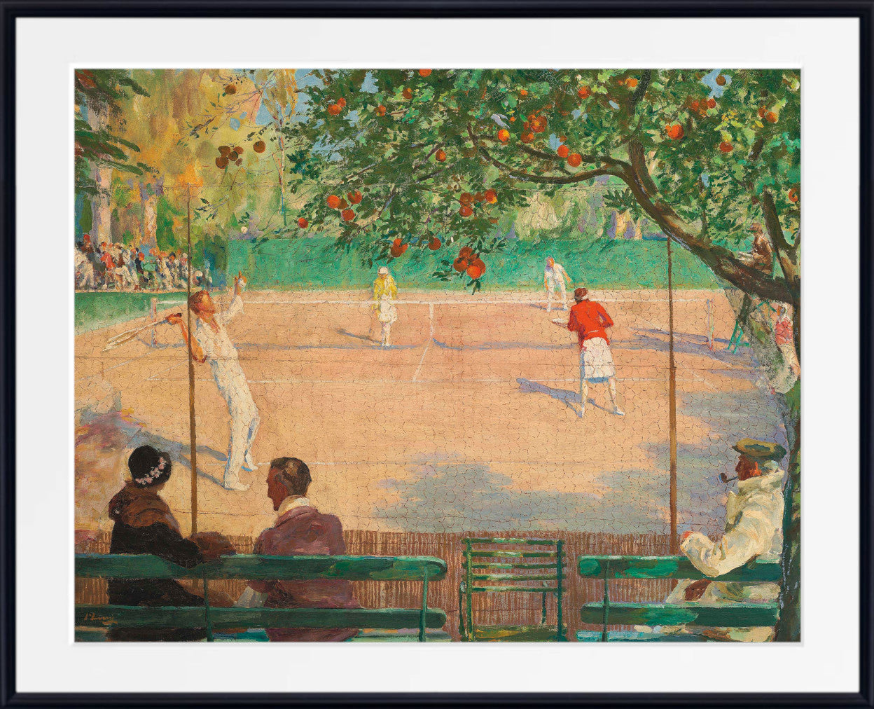 Tennis, Hotel Beau Site, Cannes, John Lavery