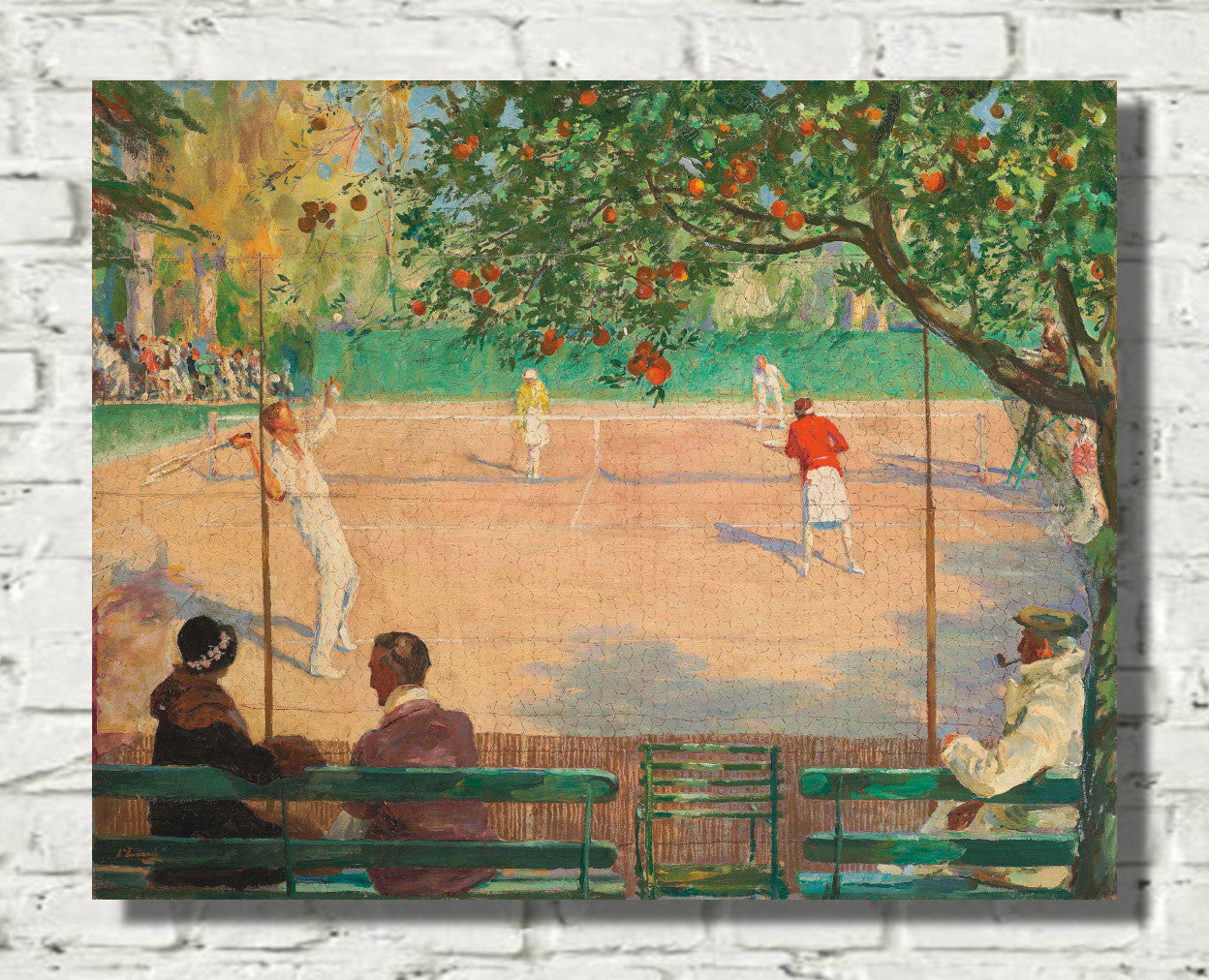 Tennis, Hotel Beau Site, Cannes, John Lavery