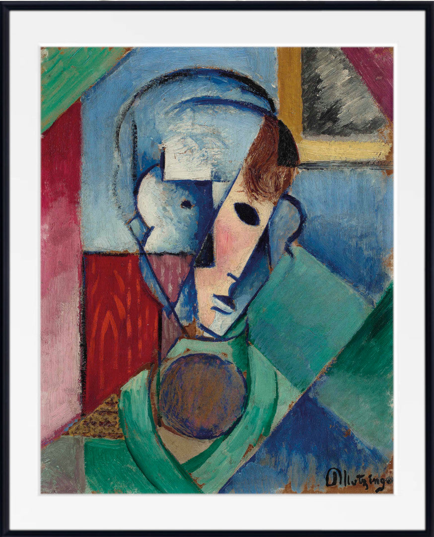Tête Cubiste, Jean Metzinger
