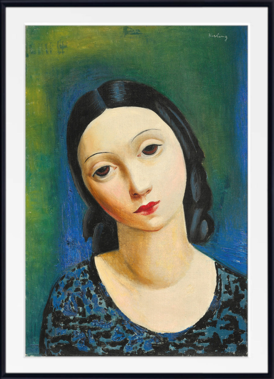 Head of a young girl (1931) by Moise Kisling