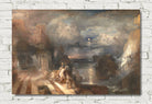 William Turner Print, The Parting of Hero and Leander