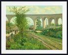 The Arcueil Aqueduct at Sceaux Railroad Crossing (1874), Armand Guillaumin
