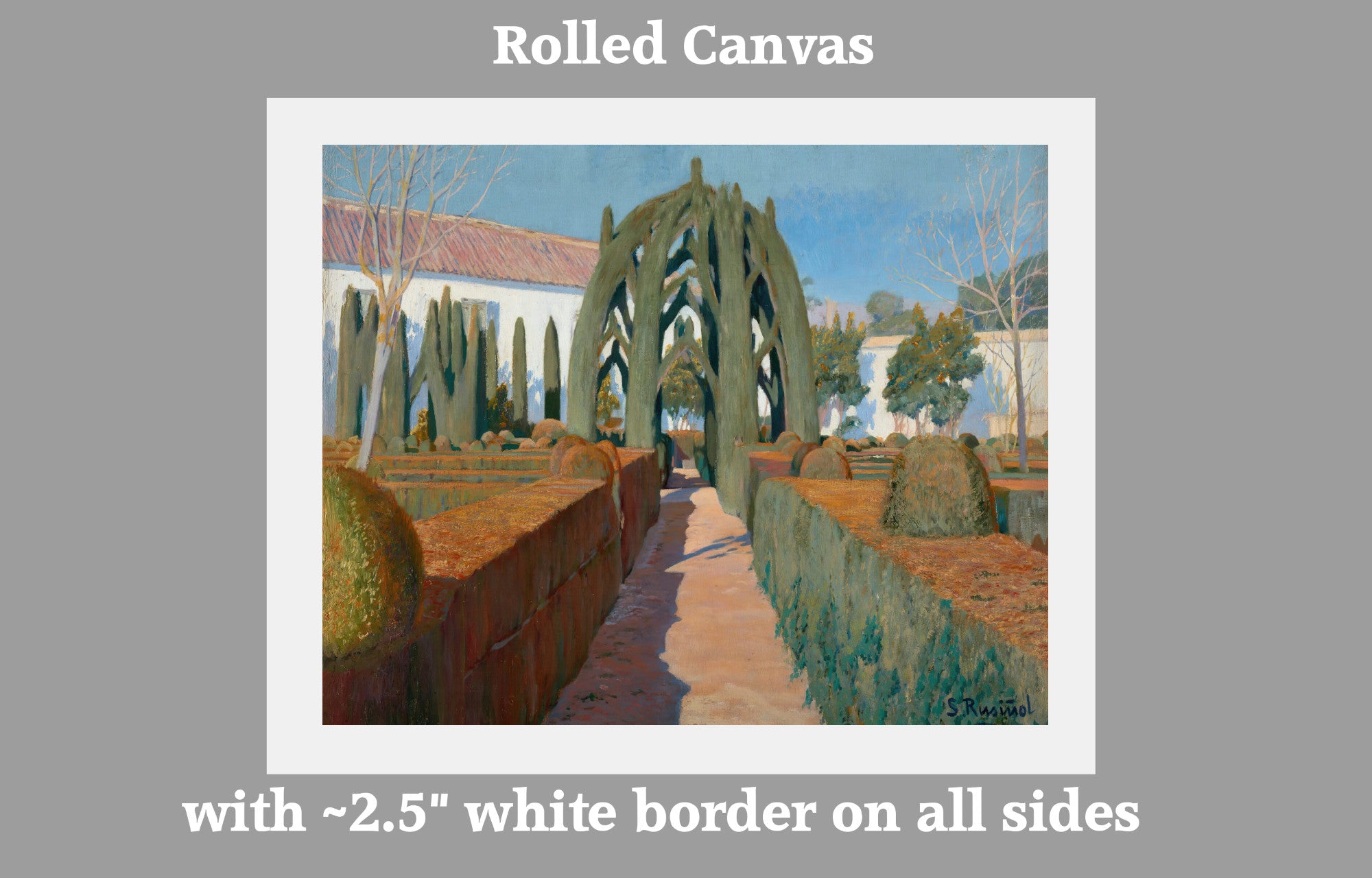Santiago Rusinol, The Bailarina Garden, Granada