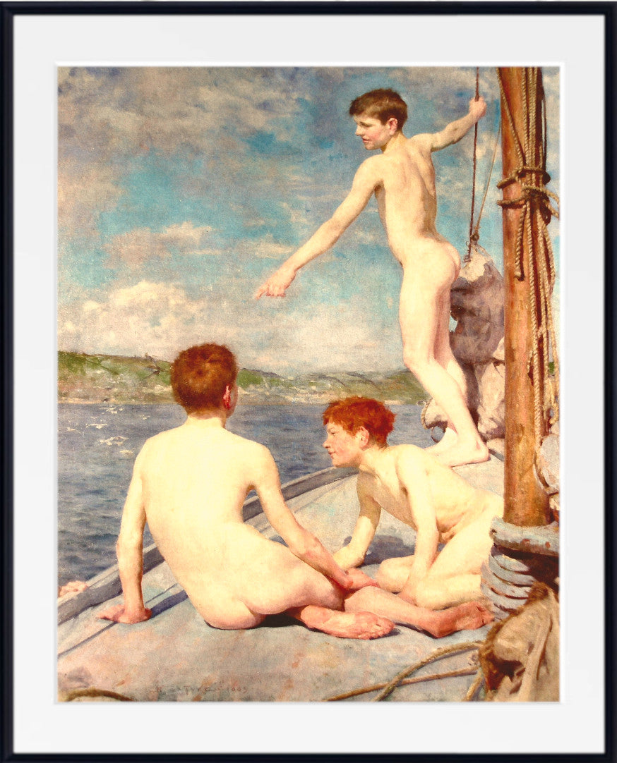 The Bathers (1889), Henry Scott Tuke