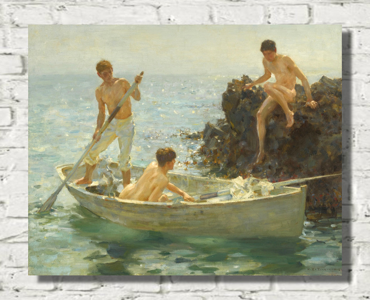 The Bathing Cove (1912), Henry Scott Tuke