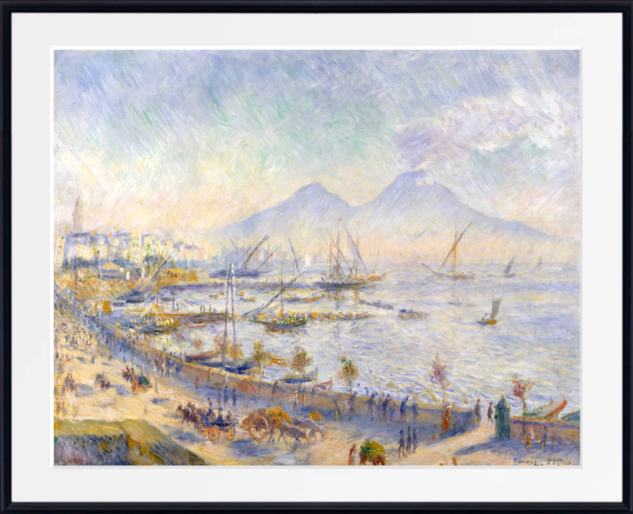 Renoir Print, The Bay of Naples (1881)