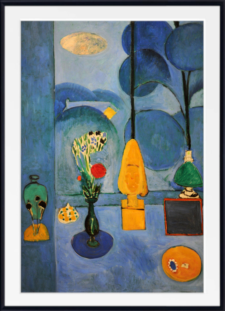 The Blue Window by Henri Matisse
