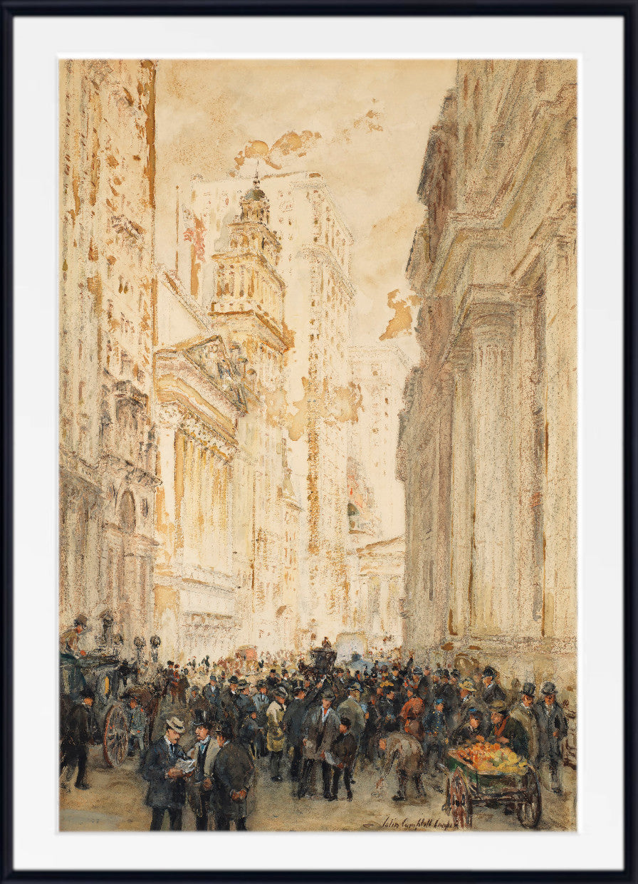 Colin Campbell Cooper, The Broad Exchange, Broad Street, New York
