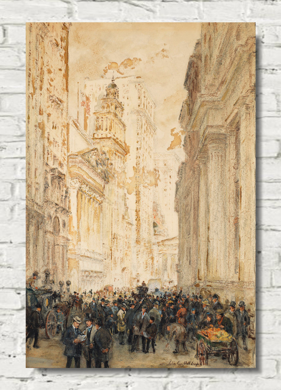 Colin Campbell Cooper, The Broad Exchange, Broad Street, New York
