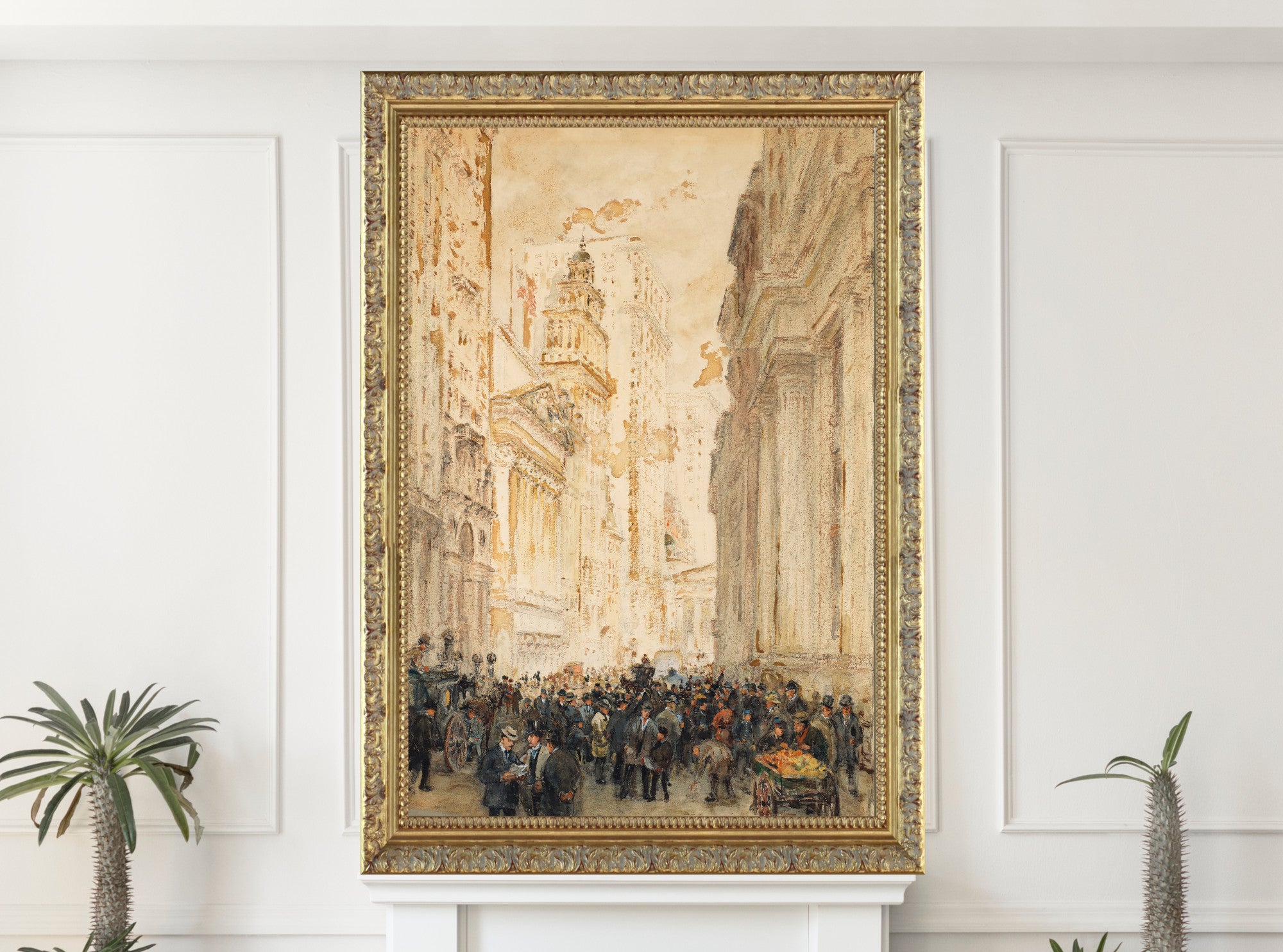 Colin Campbell Cooper, The Broad Exchange, Broad Street, New York