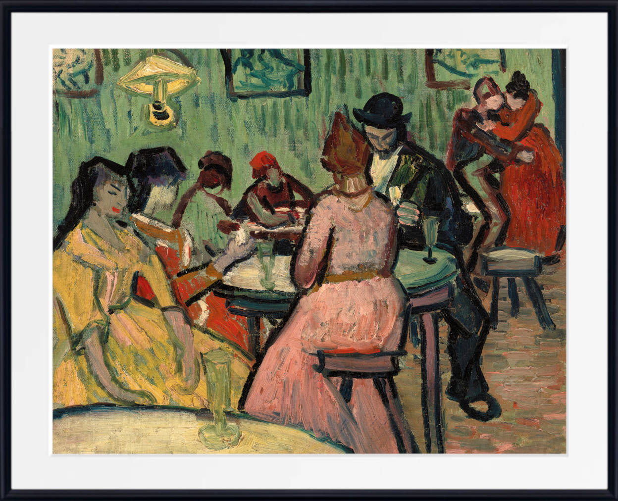 Vincent Van Gogh Print, The Brothel (Le Lupanar) (1888)