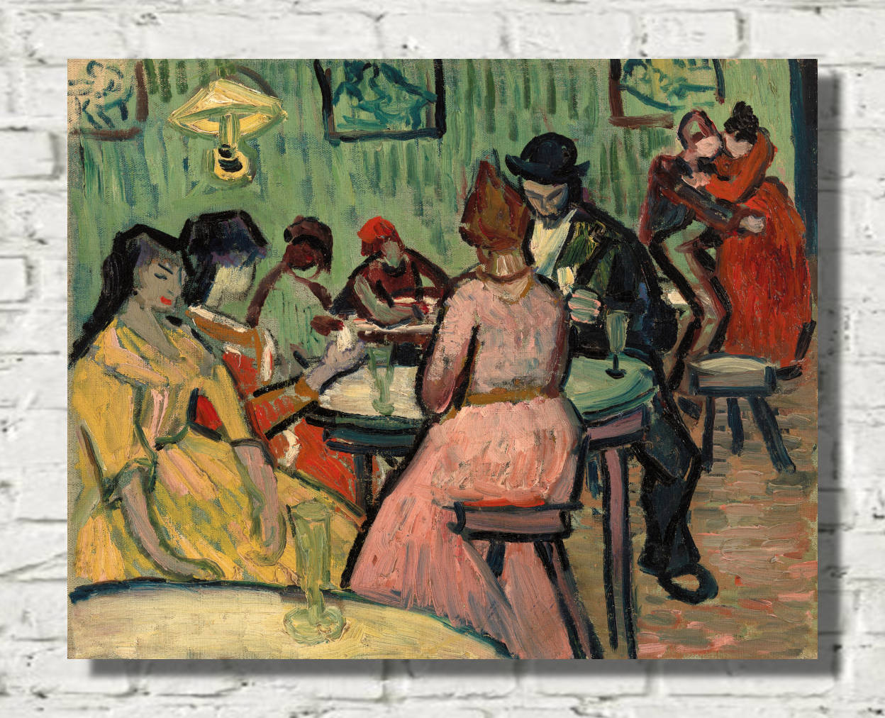 Vincent Van Gogh Print, The Brothel (Le Lupanar) (1888)