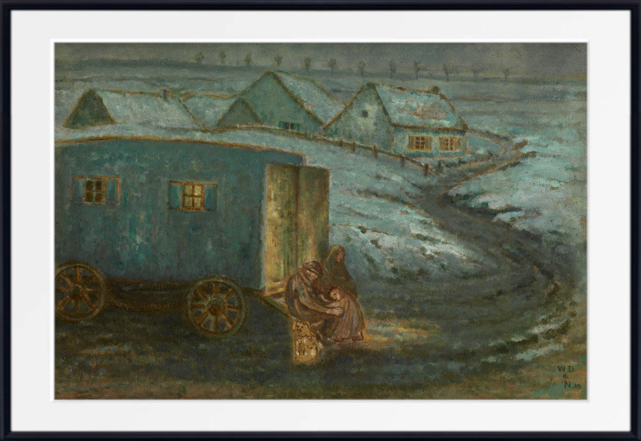 The Caravan by William Degouve de Nuncques
