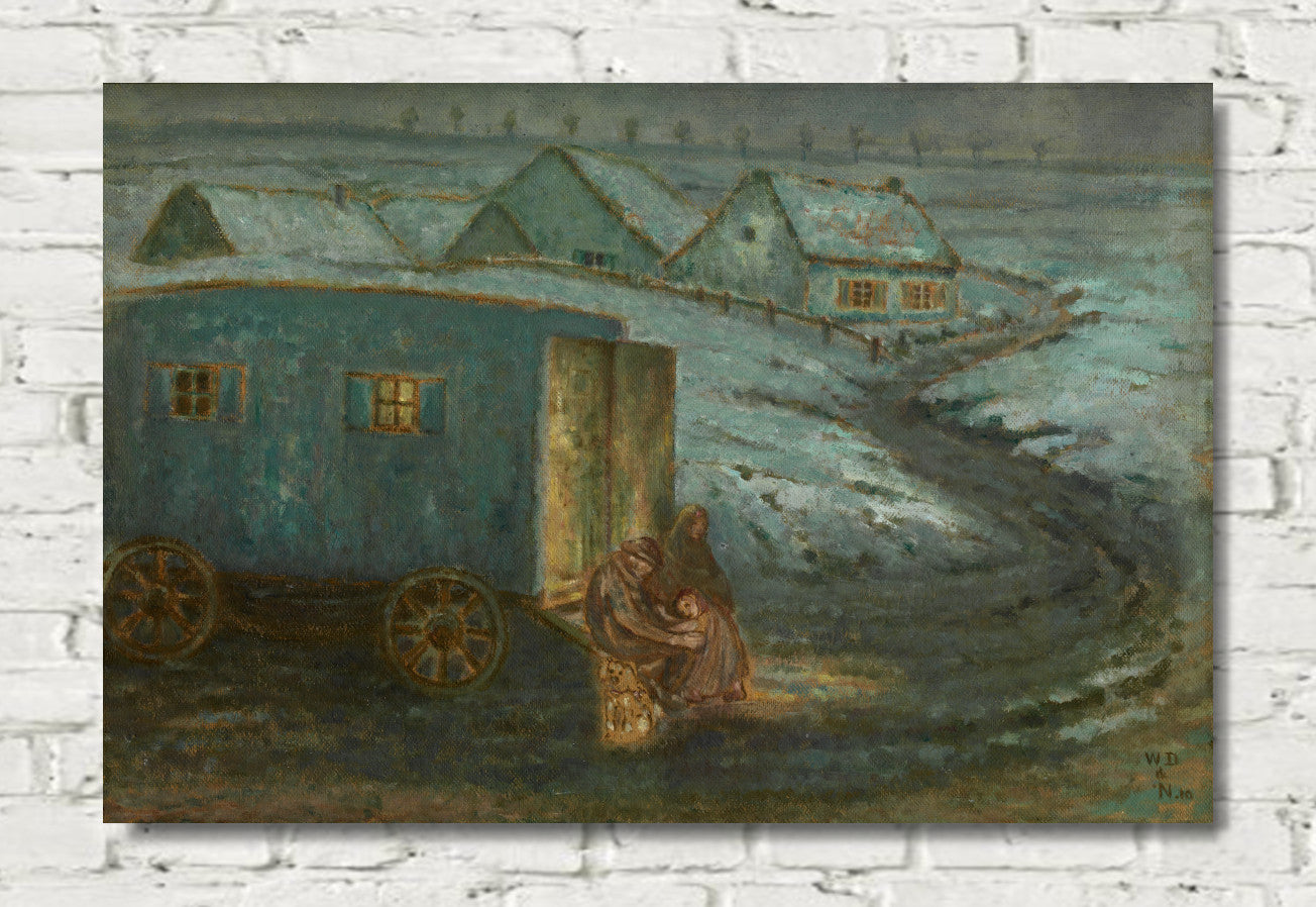 The Caravan by William Degouve de Nuncques