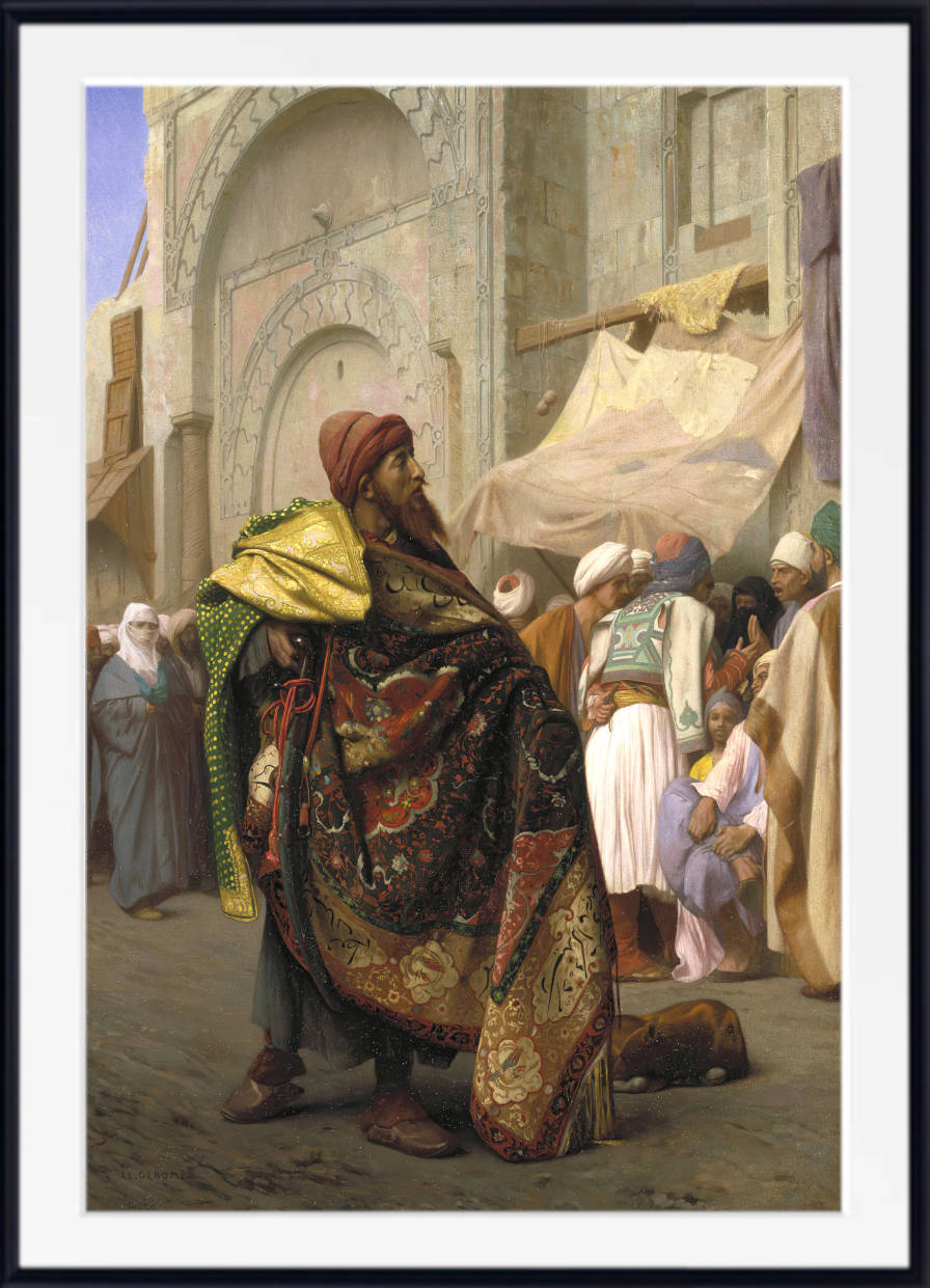 Jean-Léon Gérôme Print, The Carpet Merchant Of Cairo (1869)