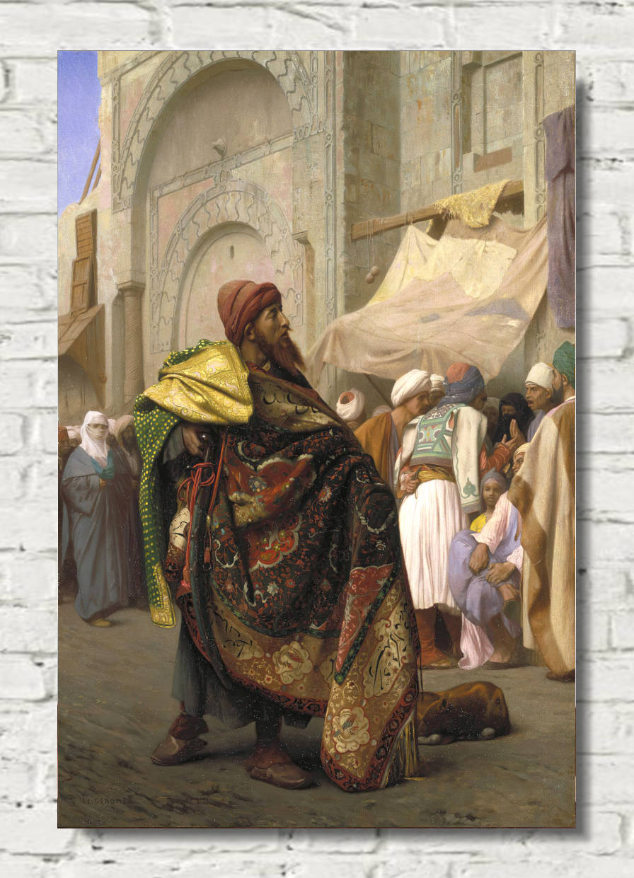 Jean-Léon Gérôme Print, The Carpet Merchant Of Cairo (1869)