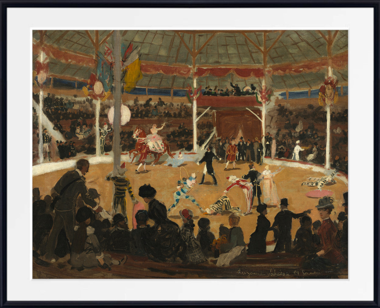 Suzanne Valadon Fine Art Print : The Circus