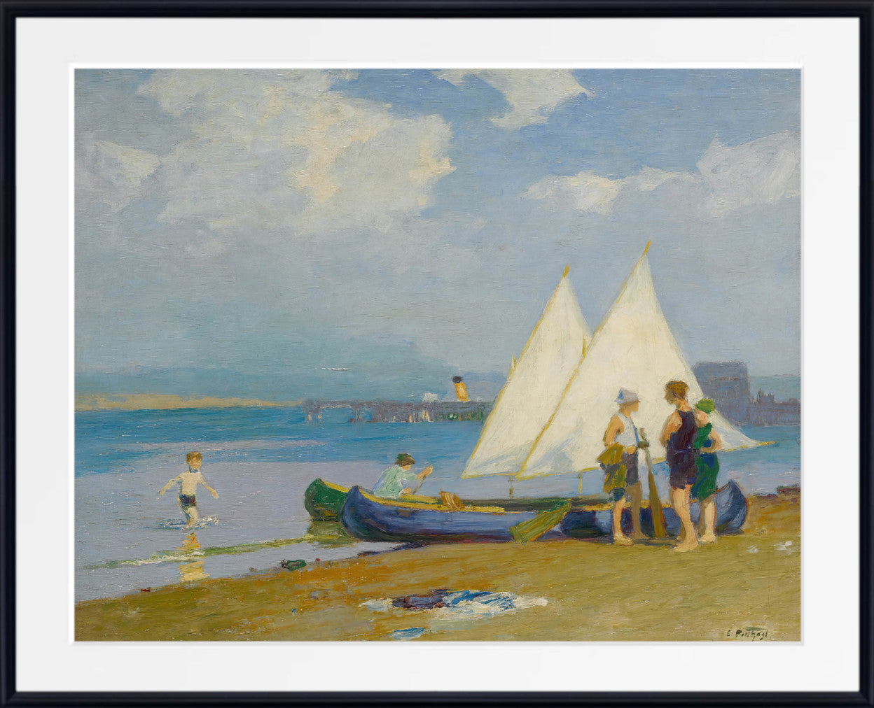 The Conference by Edward Henry Potthast