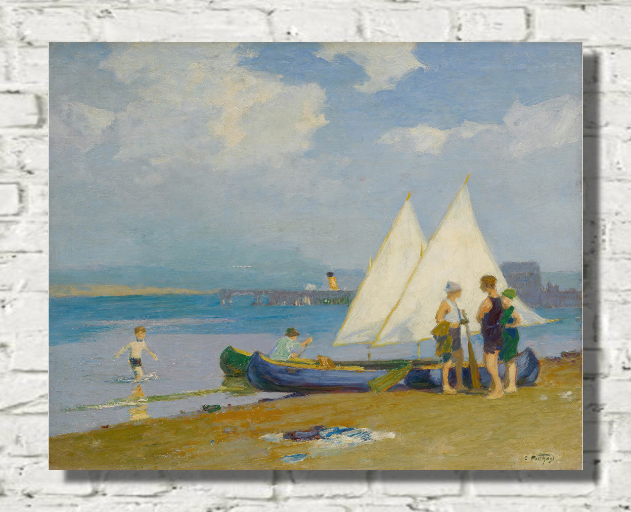 The Conference by Edward Henry Potthast