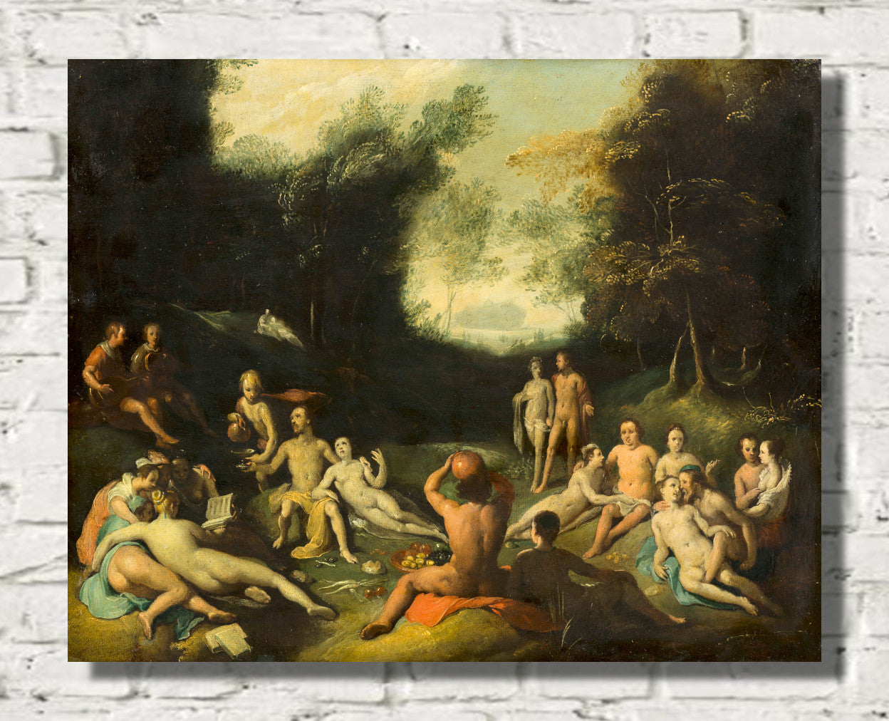 The Depravity of Mankind before the Flood by Cornelis van Haarlem