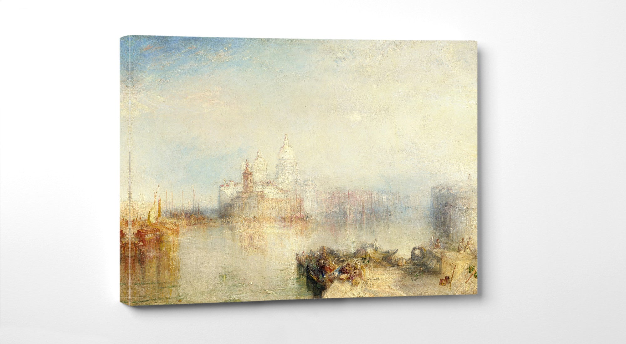 The Dogana and Santa Maria della Salute (Venice 1843) by William Turner