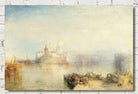 The Dogana and Santa Maria della Salute (Venice 1843) by William Turner