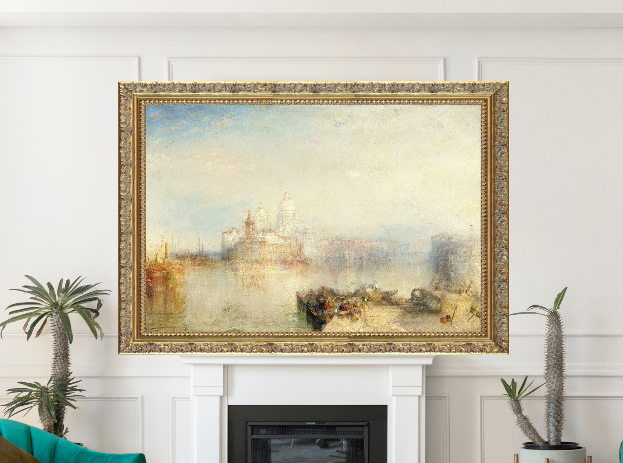 The Dogana and Santa Maria della Salute (Venice 1843) by William Turner