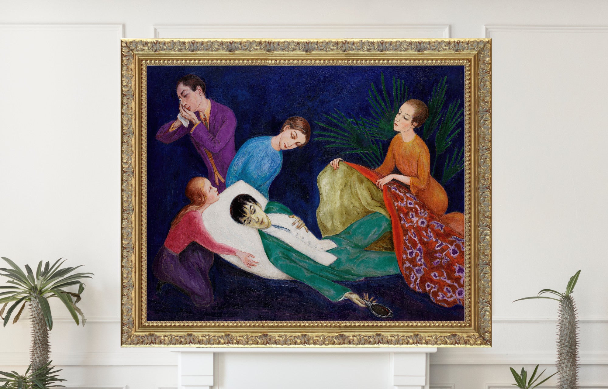 The Dying Dandy (1918), Nils Dardel