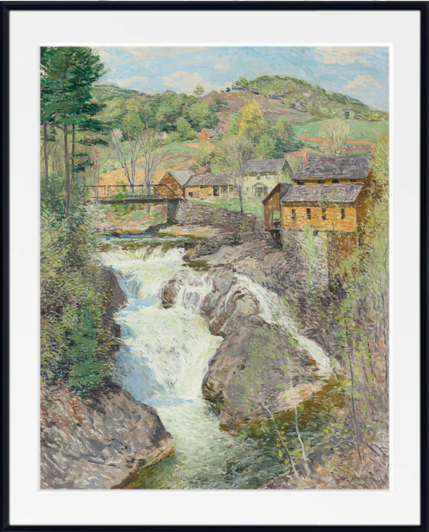 The Falls by Willard Metcalf