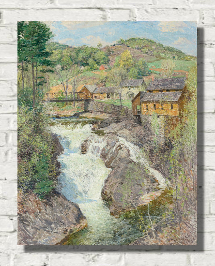 The Falls by Willard Metcalf