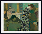 The Flowered Dress by Édouard Vuillard