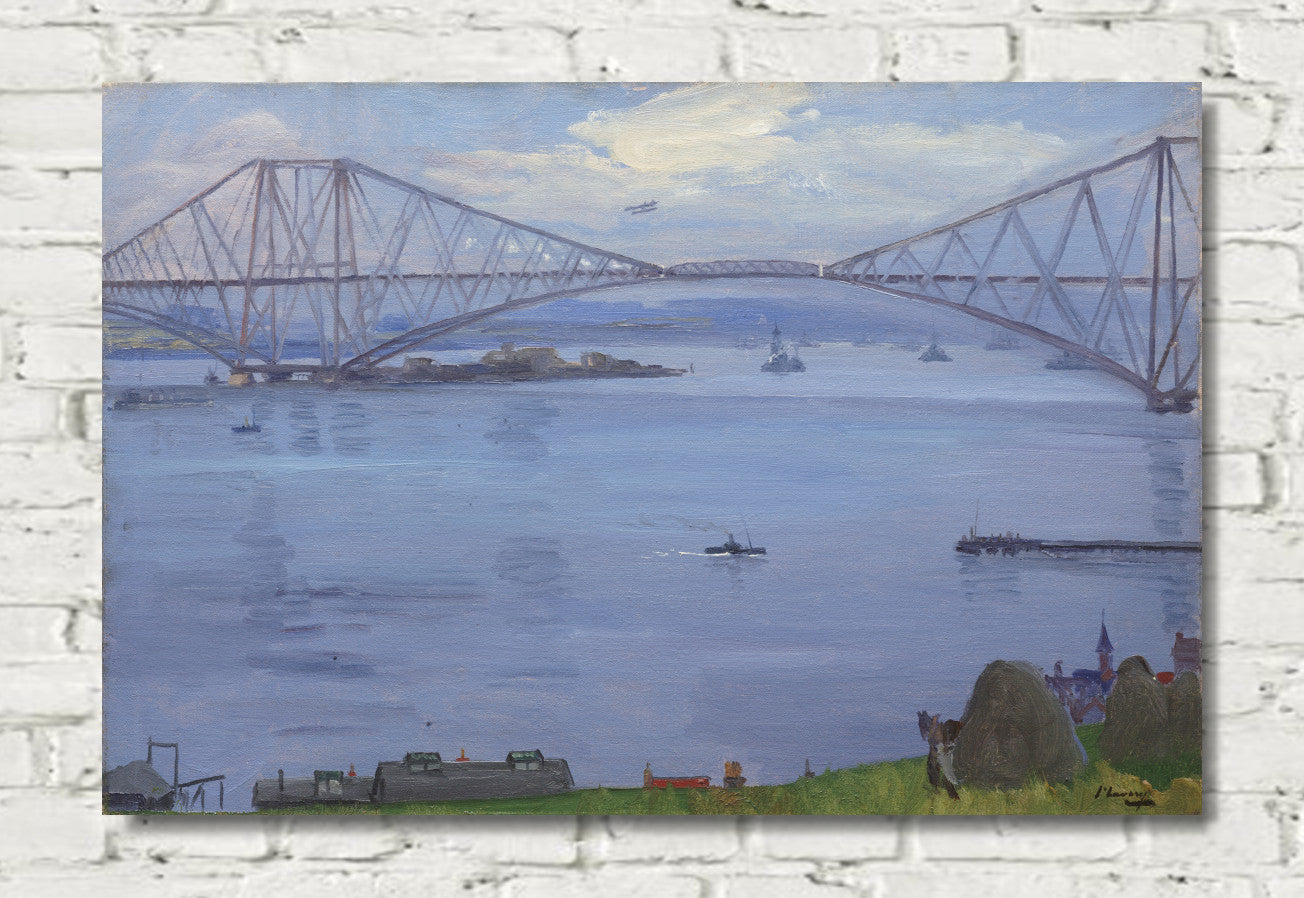 The Forth Bridge (1914), John Lavery