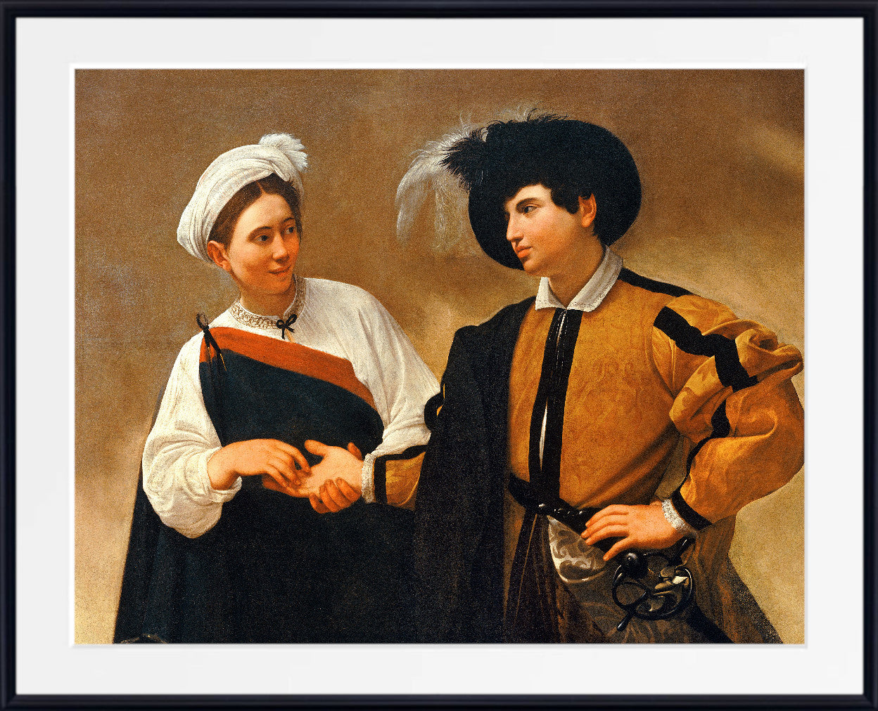 The Fortune Teller, Caravaggio
