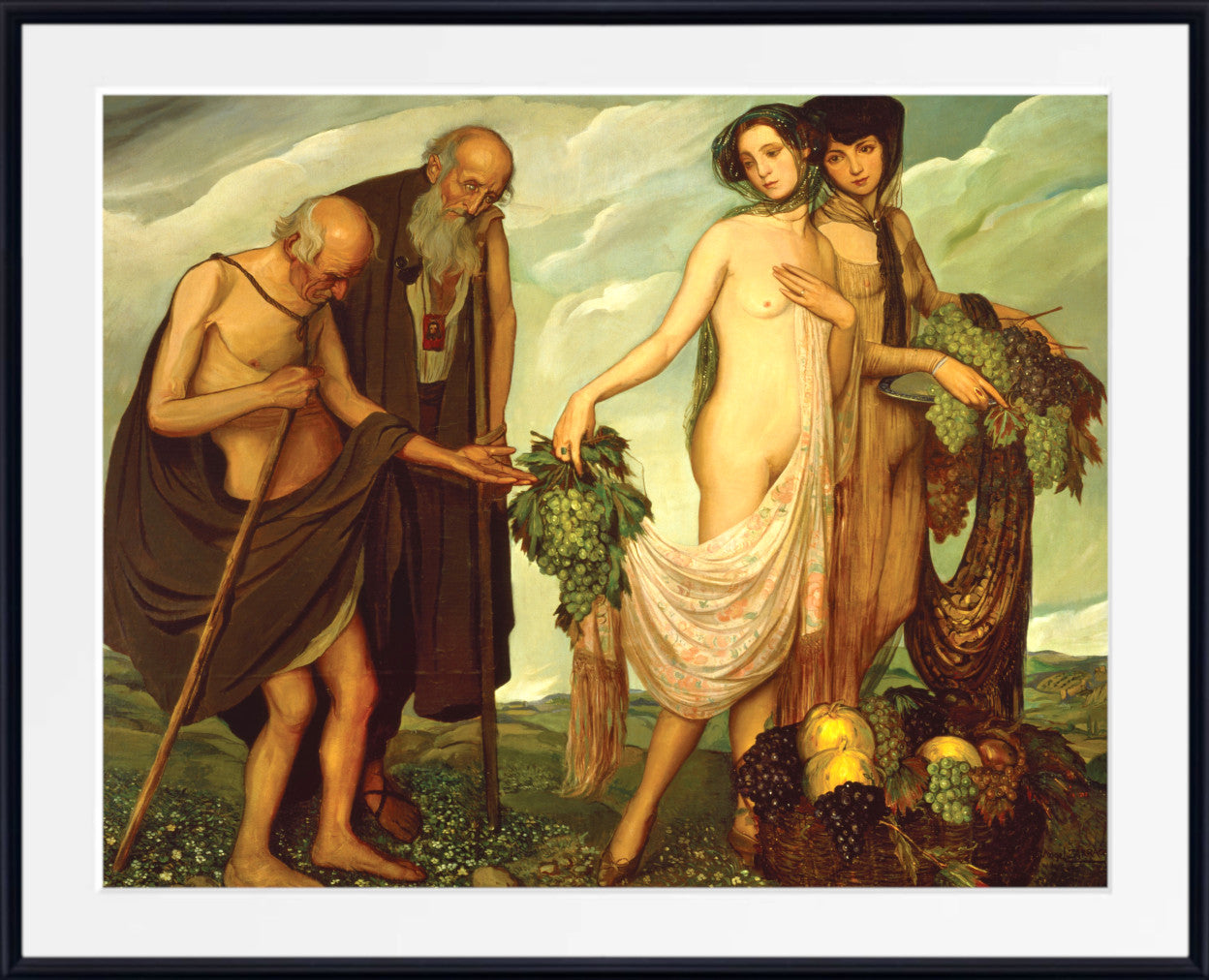 The Gift (1910) by Angel Zarraga