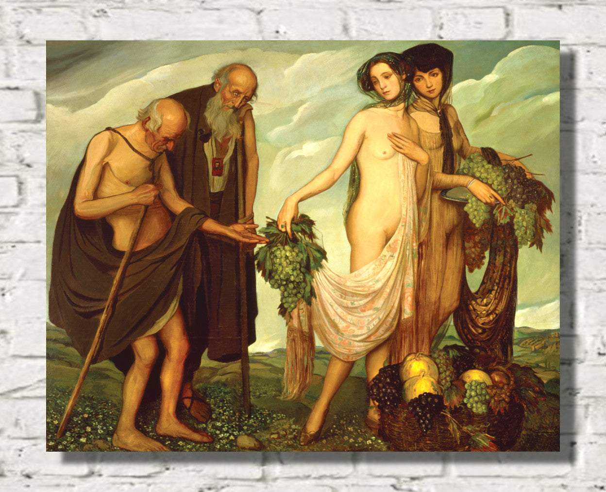 The Gift (1910) by Angel Zarraga