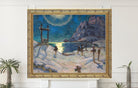 Anna Boberg, The Graveyard in the Mountains. Study from Lofoten (1920)