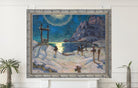 Anna Boberg, The Graveyard in the Mountains. Study from Lofoten (1920)