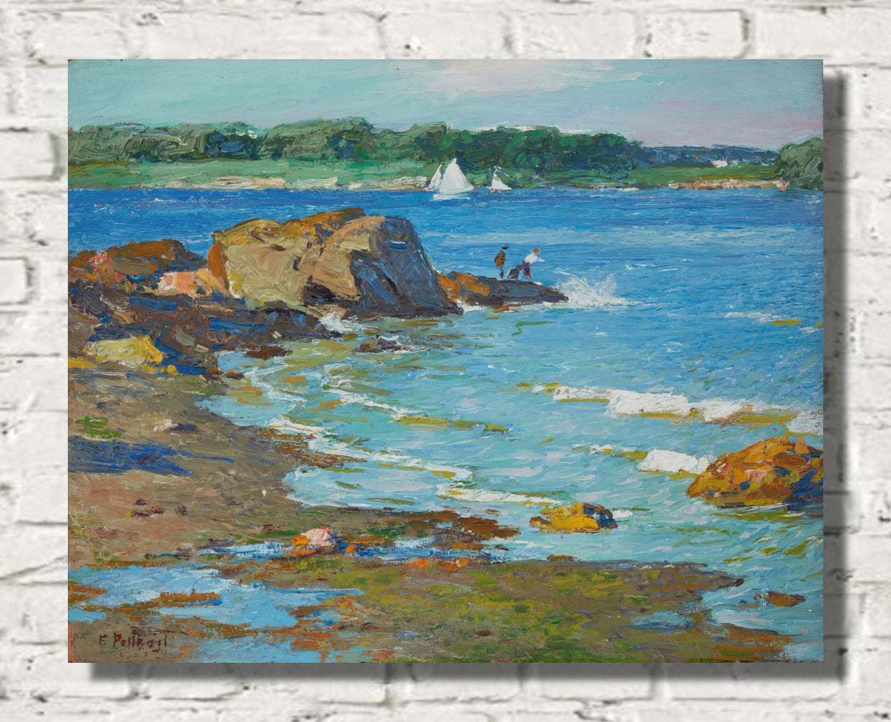 The Inlet by Edward Henry Potthast