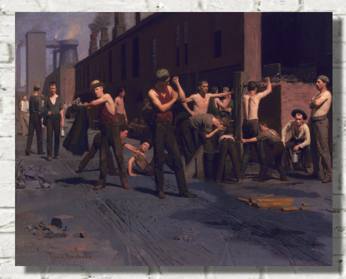 Thomas Anshutz, The Ironworkers' Noontime