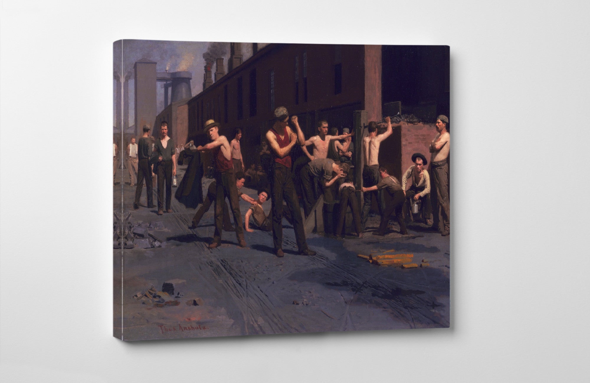 Thomas Anshutz, The Ironworkers' Noontime