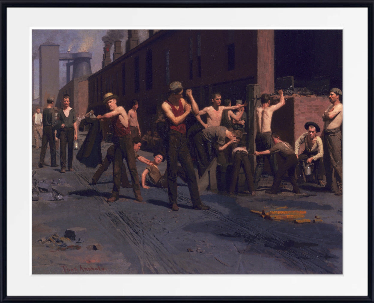Thomas Anshutz, The Ironworkers' Noontime