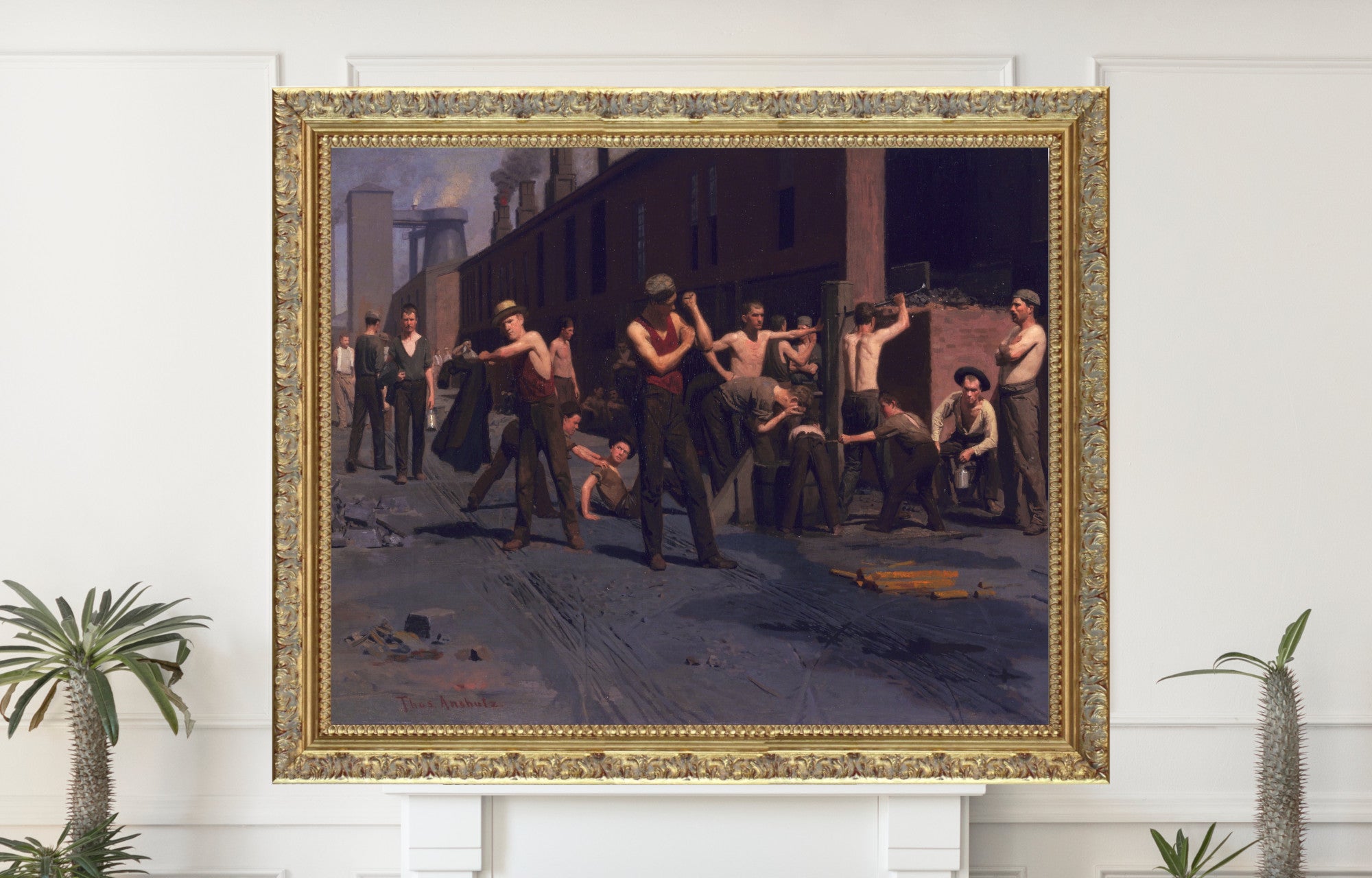 Thomas Anshutz, The Ironworkers' Noontime